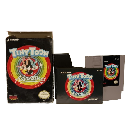 Tiny Toons Adventures NES 8BIT NINTENDO PELI (CIB)