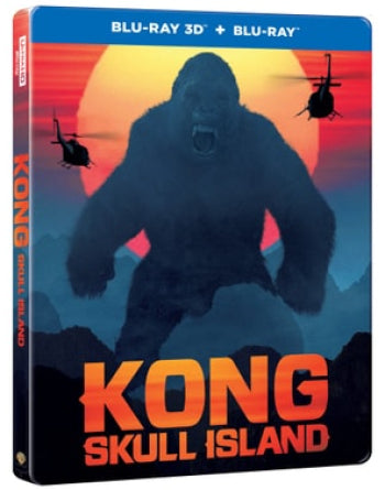 Kong: Skull Island - Kong: Pääkallosaari 3d Steelbook