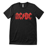 AC/DC Distressed Logo T-paita