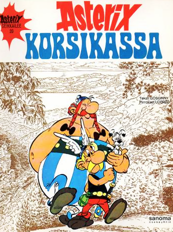 Asterix - Korsikassa (1 painos)