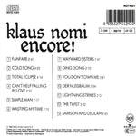 Klaus Nomi - Encore