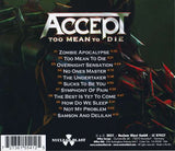Accept - Too Mean To Die
