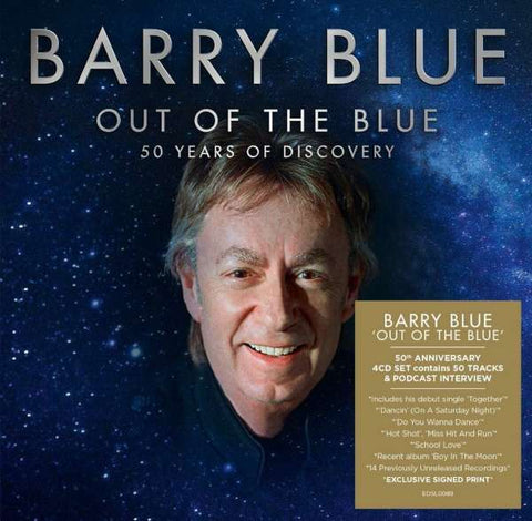 Barry Blue - Out Of The Blue - 50 Years Of Discovery