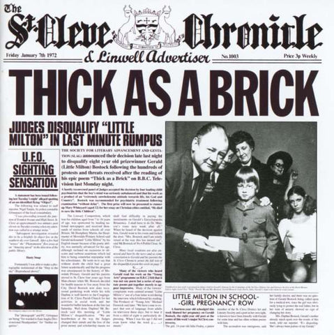 Jethro Tull - Thick As A Brick