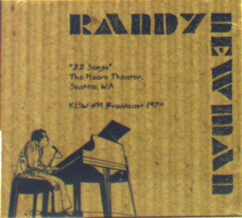 Randy Newman - 22 Songs - The Moore Theater, Seattle, WA 1974