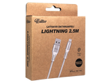Waltter Eco Lightning Cable White 2.5m Mfi