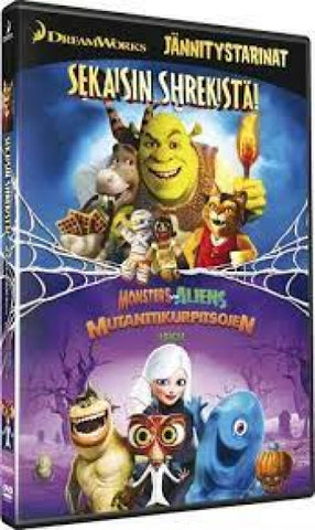 Sekaisin Shrekistä Ja Monsters Vs Aliens Mutanttikurpitsojen Isku