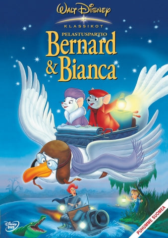 Disney Klassikko 23: Pelastuspartio Bernard Ja Bianca