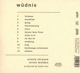 Ursula Strauss & Ernst Molden - Wüdnis