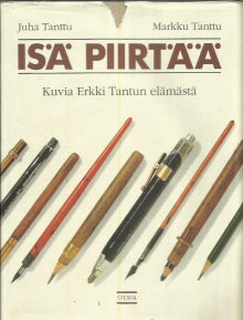 Isä piirtää