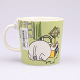 Muumipeikko nurmenvihreä muumimuki tarra käyttämätön (3)