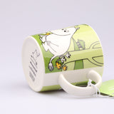 Muumipeikko nurmenvihreä muumimuki tarra käyttämätön (6)