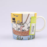 Purjehtien tahmatassun ja tuutikin kanssa muumimuki tarra käyttämätön (1)