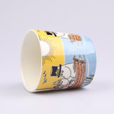 Purjehtien tahmatassun ja tuutikin kanssa muumimuki tarra käyttämätön (5)