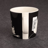 Muumipappa tuumiskelee (1999–2013) Muumimuki #Tarra #Kruunuleima #Musta